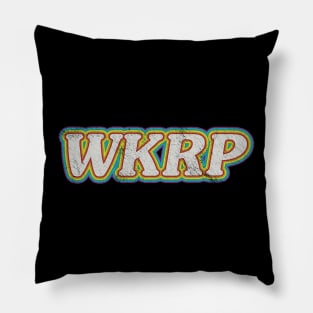 WKRP retro Pillow