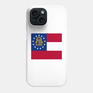 Georgia flag. USA Phone Case