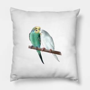 Budgies Pillow