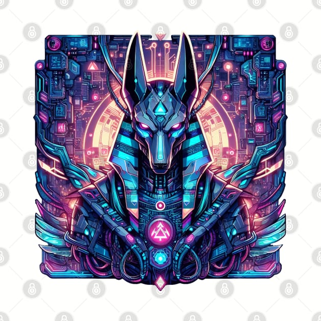 Cyberpunked Anubis by VuriousArtworks