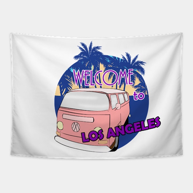 Los Angeles Tapestry by zvezdnaya