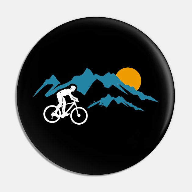 Mountain Biking Adventure Pin by c1337s