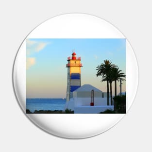 Lighthouse sunset. Cascais Pin