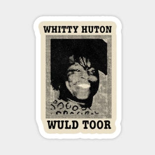 Whitty Hutton Halftone Magnet