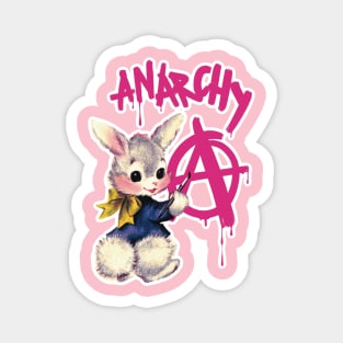 Anarchy Bunny Magnet