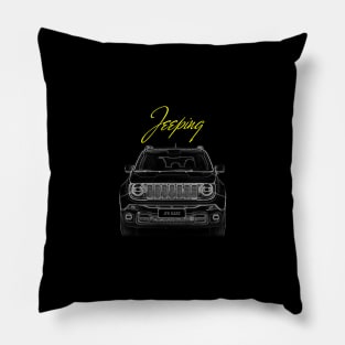 Jeeper 4x4 SUV Pillow