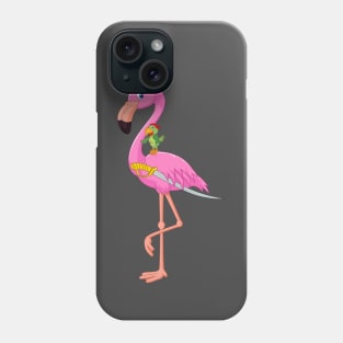 I Just Really Like Pink Pirates Flamingo Phone Case