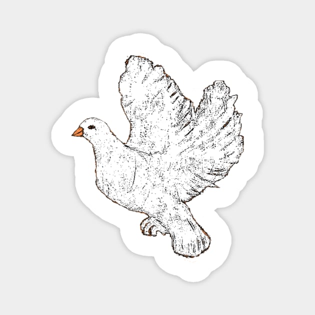 Dove of Peace Magnet by KostasK