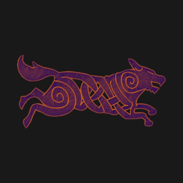 Celtic Wolf III by LordNeckbeard