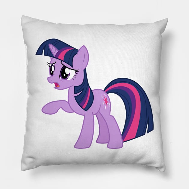 Abandoned Twilight Sparkle 1 Pillow by CloudyGlow