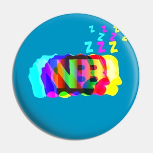 Narcolepsy Boy color Pin