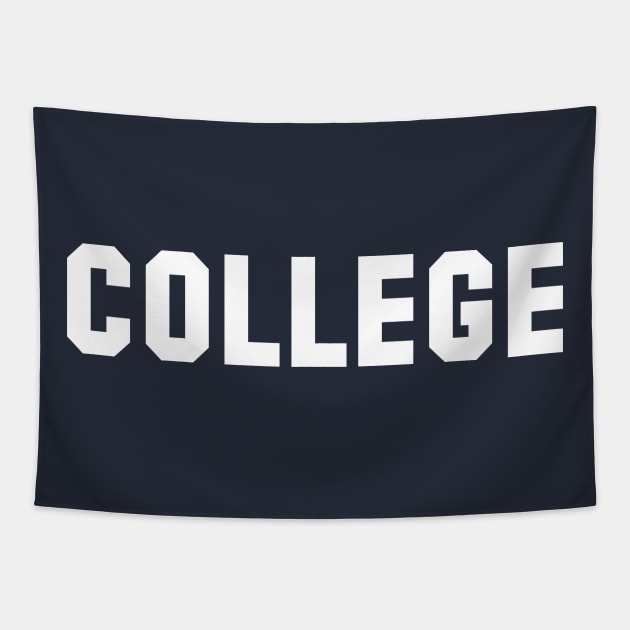 Fraternity "College" Tapestry by GloopTrekker