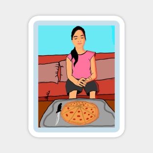 pizza craving Magnet