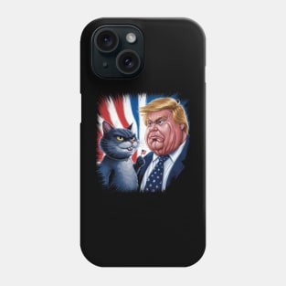 Cats Against Trump Phone Case