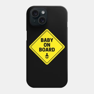 Baby on Board. Great Design for Expectant Mom. Phone Case