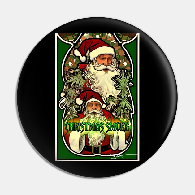 Christmas Stoner Santa Vibes 2 Pin by Benito Del Ray