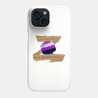 critical rolls not gender roles (genderfluid) Phone Case