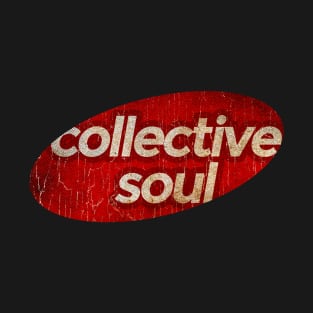 Collective Soul - simple red elips vintage T-Shirt