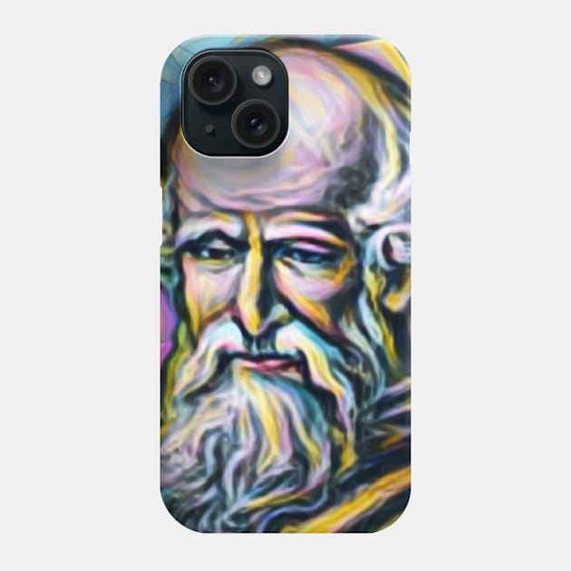 Archimedes Portrait | Archimedes Artwork 10 Phone Case by JustLit