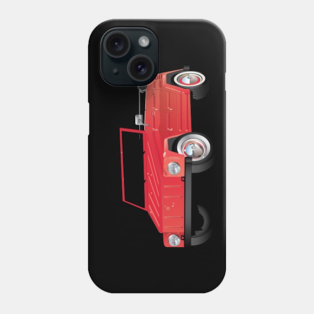 Red Thing Top Down Phone Case by PauHanaDesign