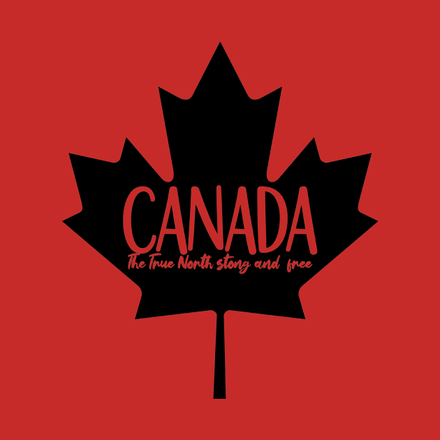 O Canada, The True North Strong and Free by ByAshleyDesign