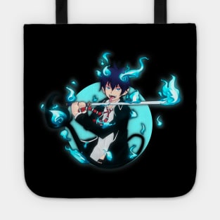 rin okumura blue exorcist Tote