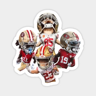 Niners WEAPONS! Magnet