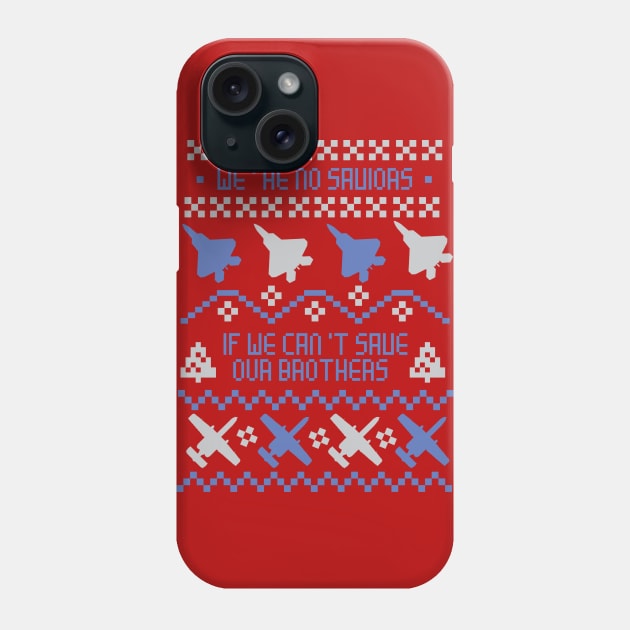 Air Force Christmas Sweater Phone Case by pimator24