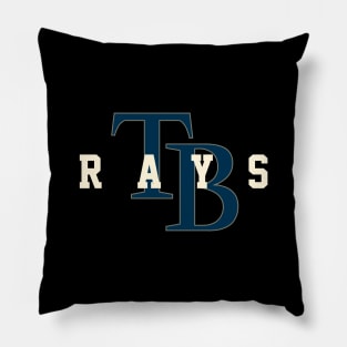 Tampa Bay Rays 1 by Buck Tee Originals Pillow