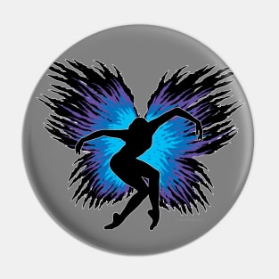 Winged Dancer Pin