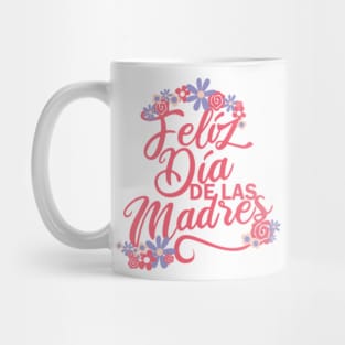 Regalos Para Mama. Tazas Para Cafe de Dia de Madres de 11 oz. Querida Madre Mug for Mothers Day in Spanish. Gifts for Latin Mom for Birthday., White