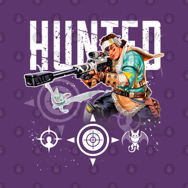 Apex Legends Vantage Hunted - Awesome gift idea for gamers by LucioDarkTees