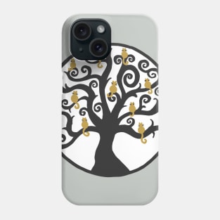 Cat Tree of Life Phone Case