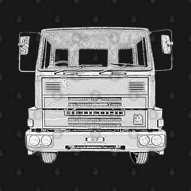 Bedford TM 1980s classic heavy lorry by soitwouldseem