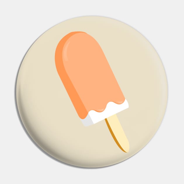 Creamsicle Pin by traditionation