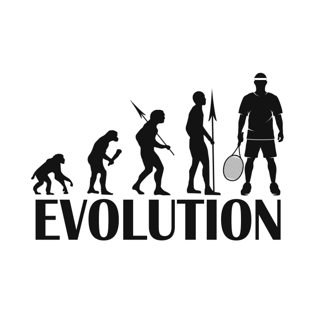 Tennis Design Evolution by Foxxy Merch