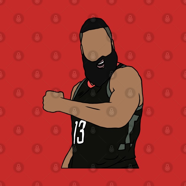 James Harden Flex by rattraptees