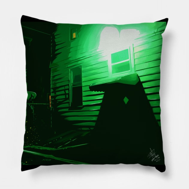 GNIGHT GATSBY Pillow by AyAyRonM