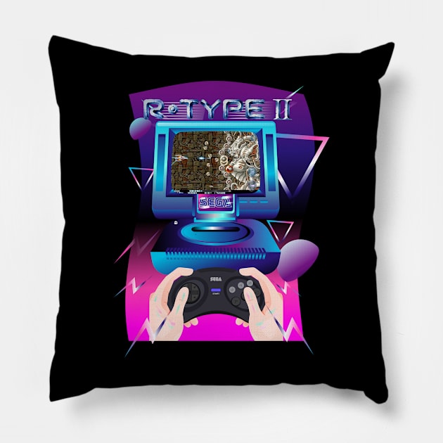 videogame 05 Pillow by Variart Studios