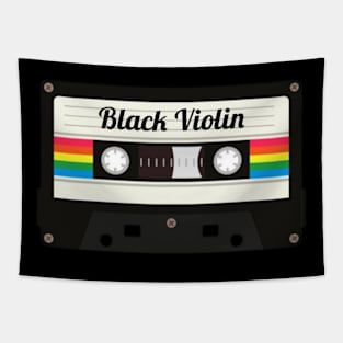 Black Violin / Cassette Tape Style Tapestry