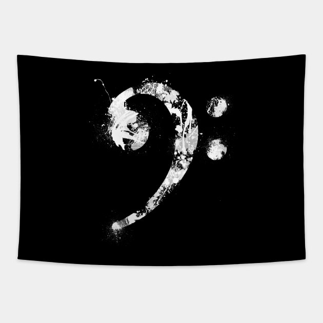 Bass Ink Tapestry by LiRoVi