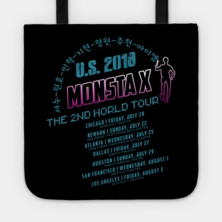 MONSTA X U.S. 2018 THE 2ND WORLD TOUR Tote