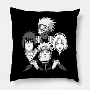 Team 7 Rhapsody Anime Fanart Pillow