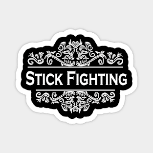 Stick Fighting Magnet