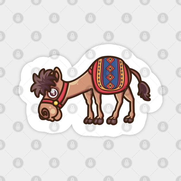 Hot Desert Camels Magnet by onama.std