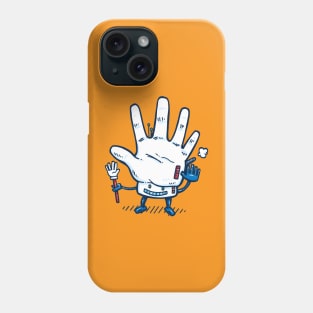 High five robot Phone Case