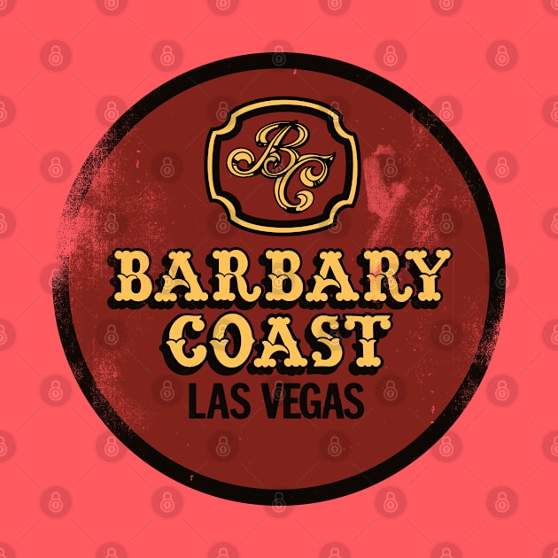 Retro Vintage Barbary Coast Casino Las Vegas by StudioPM71