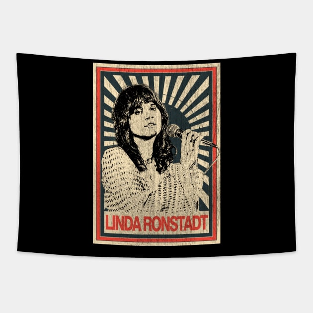 Vintage Poster Linda Ronstadt 1977s Tapestry by Odd Even