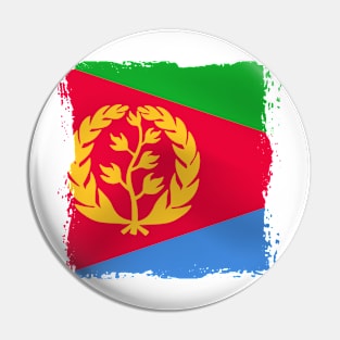 Eritrea artwork Pin