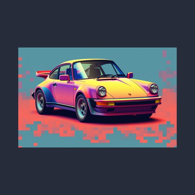 Porsche Pop Art by SteamboatJoe